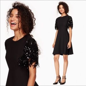 Kate Spade Sequin Fringe Dress